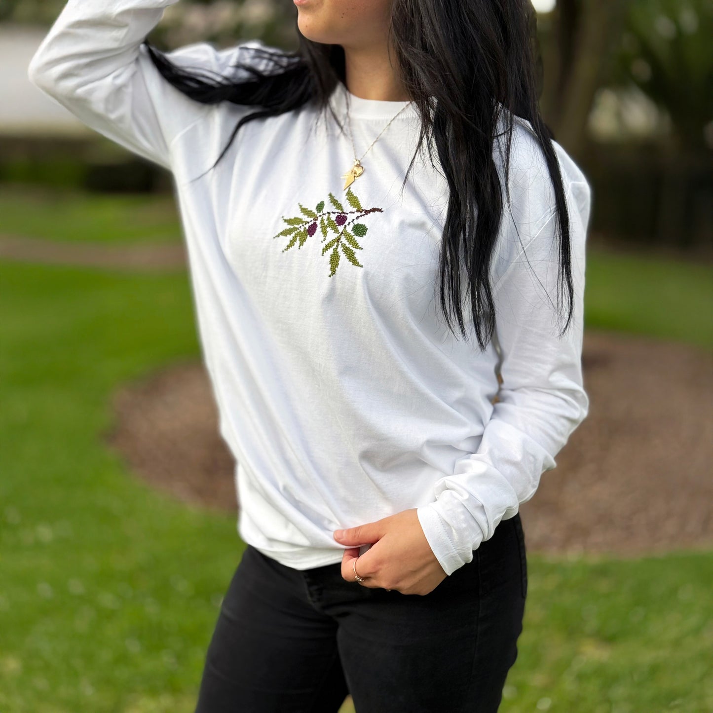 Baladi Olive Long Sleeve T-shirt